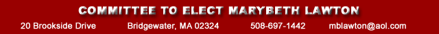 Send an e-mail to the Committee to Elect Marybeth Lawton